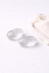 Rodado cristal de roca | claridad – energía – enfoque