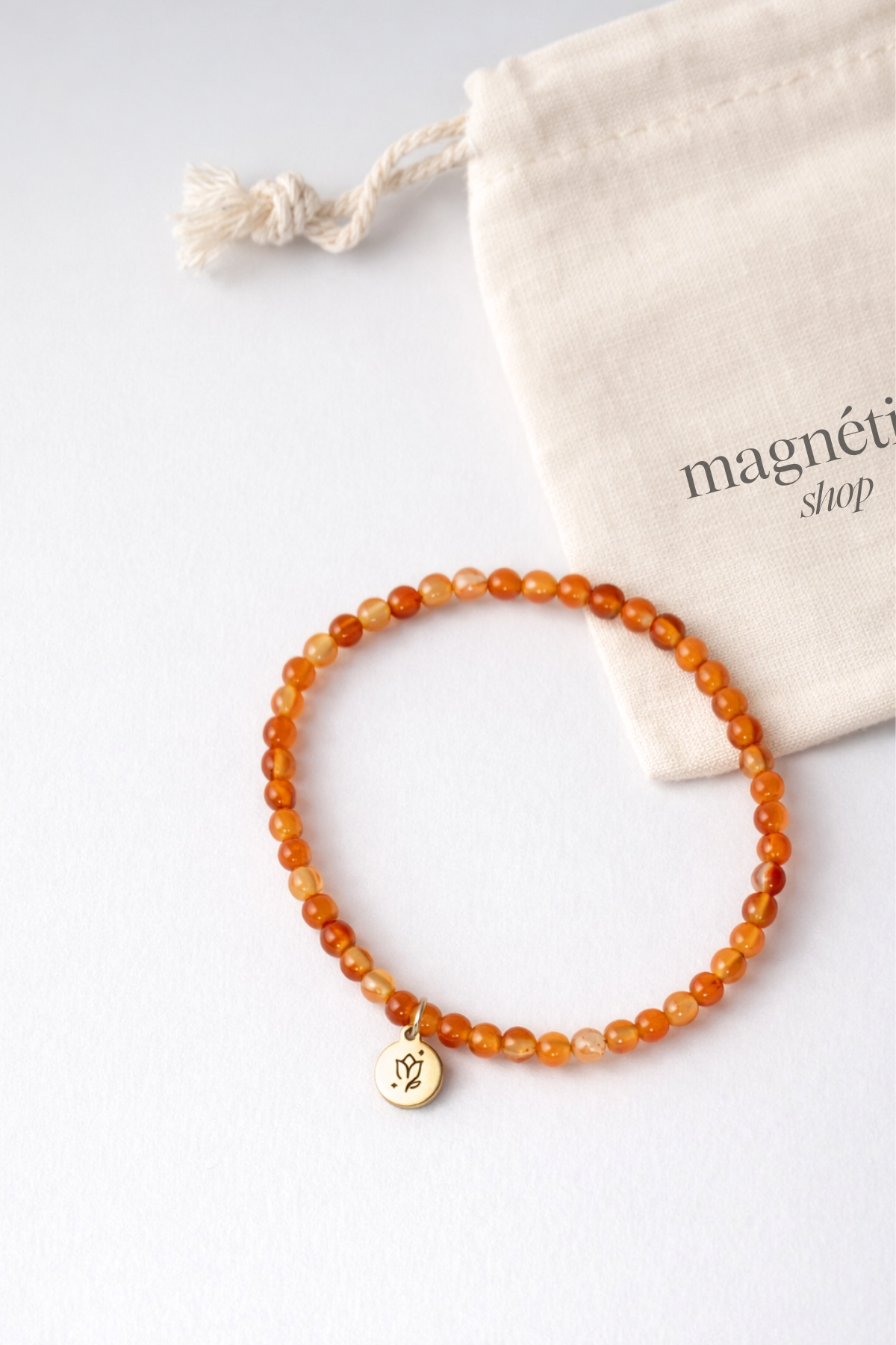 Pulsera de cornalina | fertilidad – creatividad – motivación